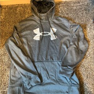 Under Armour Charcoal Hoodie with Logo